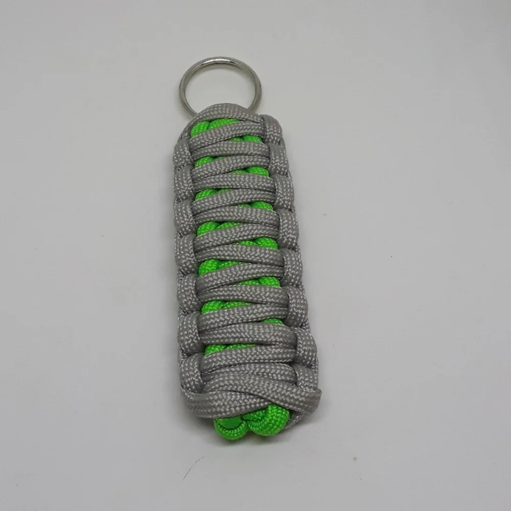 double layer 550 paracord keychain